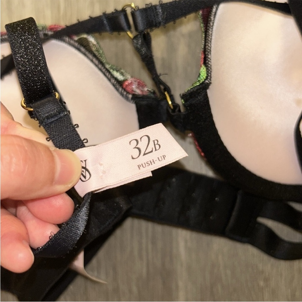 Victoria’s Secret VERY SEXY Cherry Embroidery Push-Up Bra - Picture 8 of 9